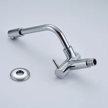 Оптом и в розницу Кухонные смесители Однорычажный смеситель с одной ручкой только для холодной воды хромированный лак