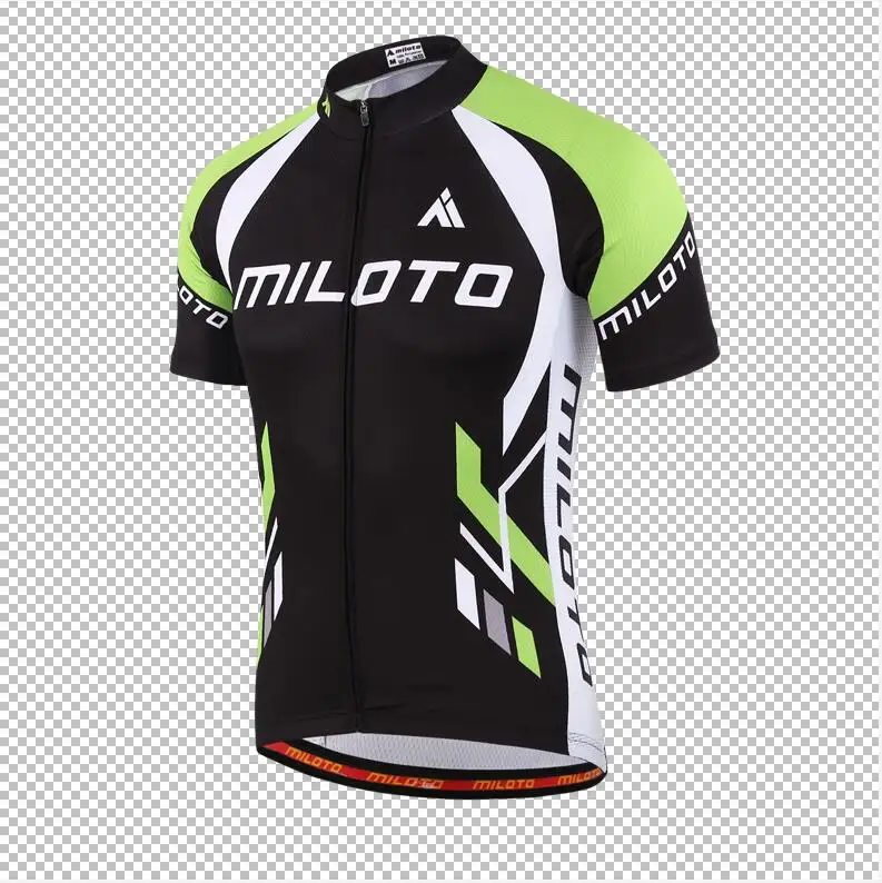 MILOTO Мужская футболка для велоспорта с коротким рукавом, одежда для шоссейного велосипеда, одежда для велоспорта Ropa Ciclismo, дышащая футболка для триатлона, езды на велосипеде - Цвет: CBJ-M021