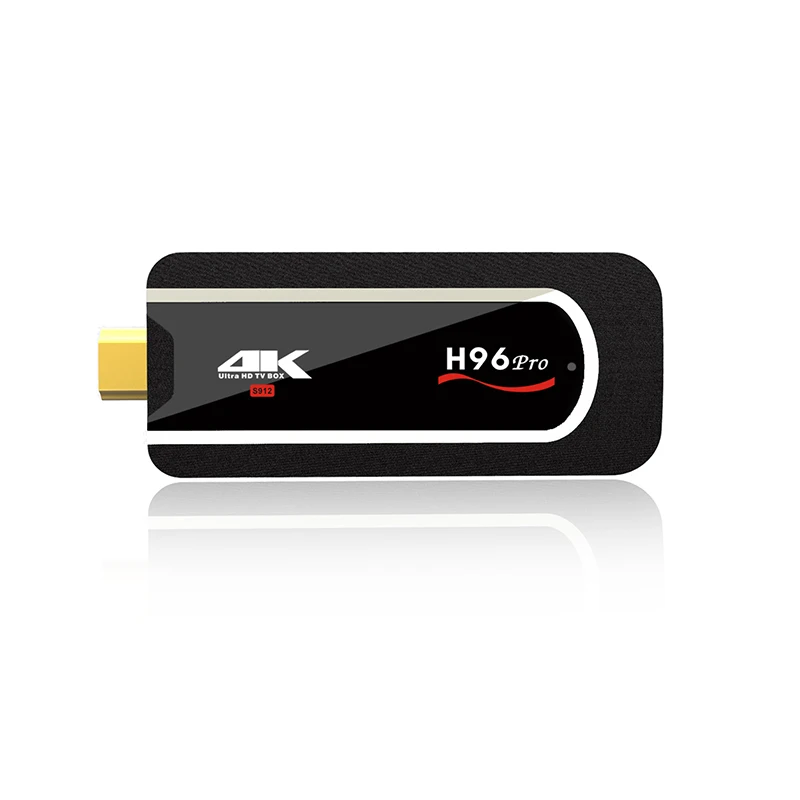 H96 Pro 4K tv Stick Android 7,1 tv dongle Amlogic S912 Восьмиядерный 2G 8G H.265 Miracast Wifi маленький мини-ПК W/Fly Air mouse