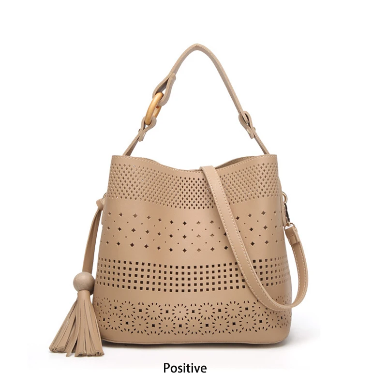 Nevenka Hallow Out Shoulder Bag Women Casual Totes with Tassel11