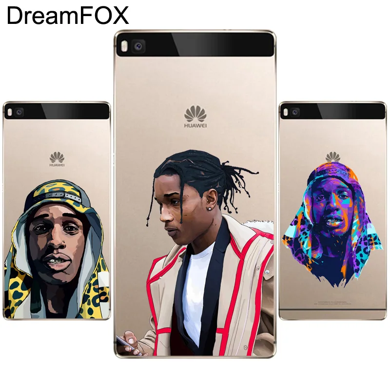 DREAMFOX M382 Asap Ferg And Rocky Soft TPU Silicone Case Cover For Huawei P8 P9 P10 Lite Plus 2017 Honor 8 Pro 9 6X |