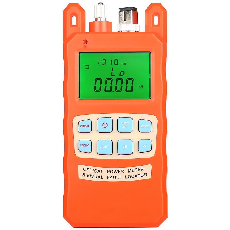 

30MW AUA-80A optical power meter red light one machine 10-30 kilometers light pen light power meter two in one