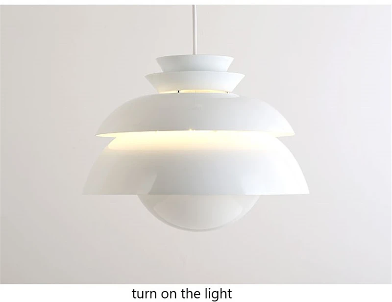 Современные простая подвеска огни Дания НЛО светодиодный подвесной светильник обеденная спальня Кухонные светильники домашний декор