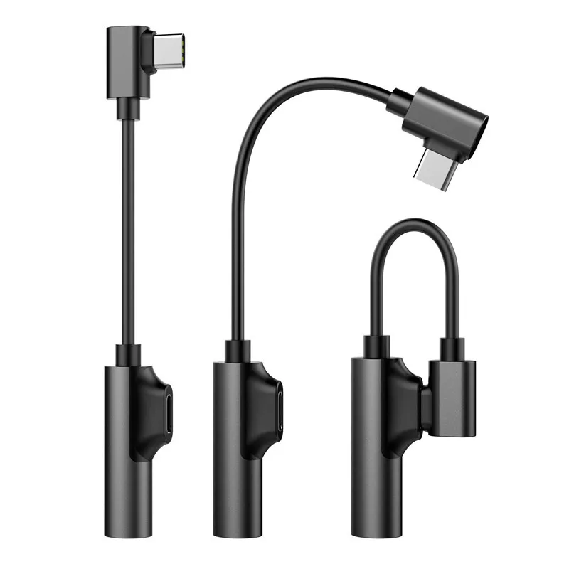 Thbelieve USB Type C TO 3.5mm Aux Audio Support Charge Data Sync USBC Jack Type C To 3.5MM Aduio Adapter Retail Drop ShippingI (4)