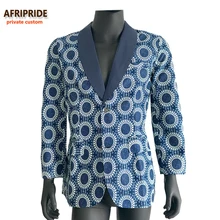 2017afrcian style suit coat private custom men’s clothing fashion pattern bazin riche high quality new batik fabrics A731403