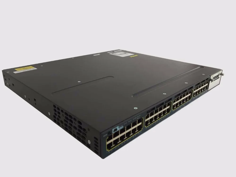 Герметизированный WS-C3560X-48PF-S катализатор C3560X 48 порт PoE гигабитный Ethernet коммутатор