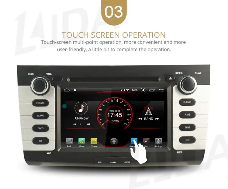 Cheap LJDA Android 9.1 Car DVD Player For Suzuki swift 2004-2010 Car Multimedia Player Stereo GPS Navigation IPS Audio 2 Din Car Radio 5