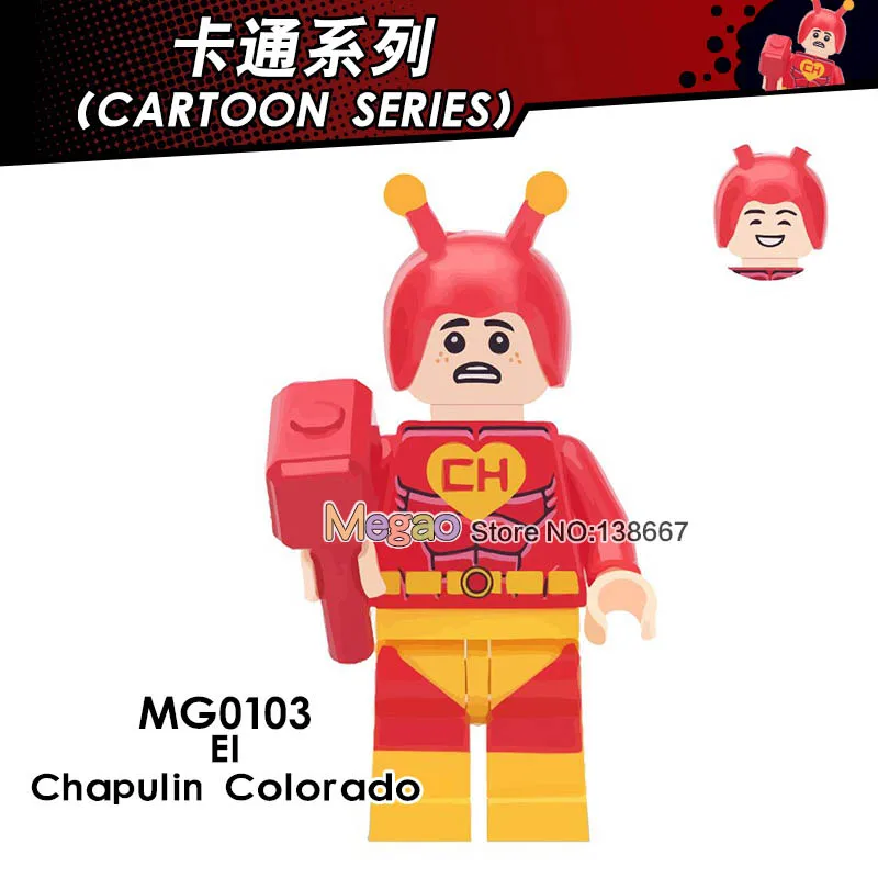 Многоцветный 50pcs/lot The Clown Pennywise Pennywise deadpool toys s Movie TV Morty Building Blocks Christmas Gifts - Цвет: Многоцветный