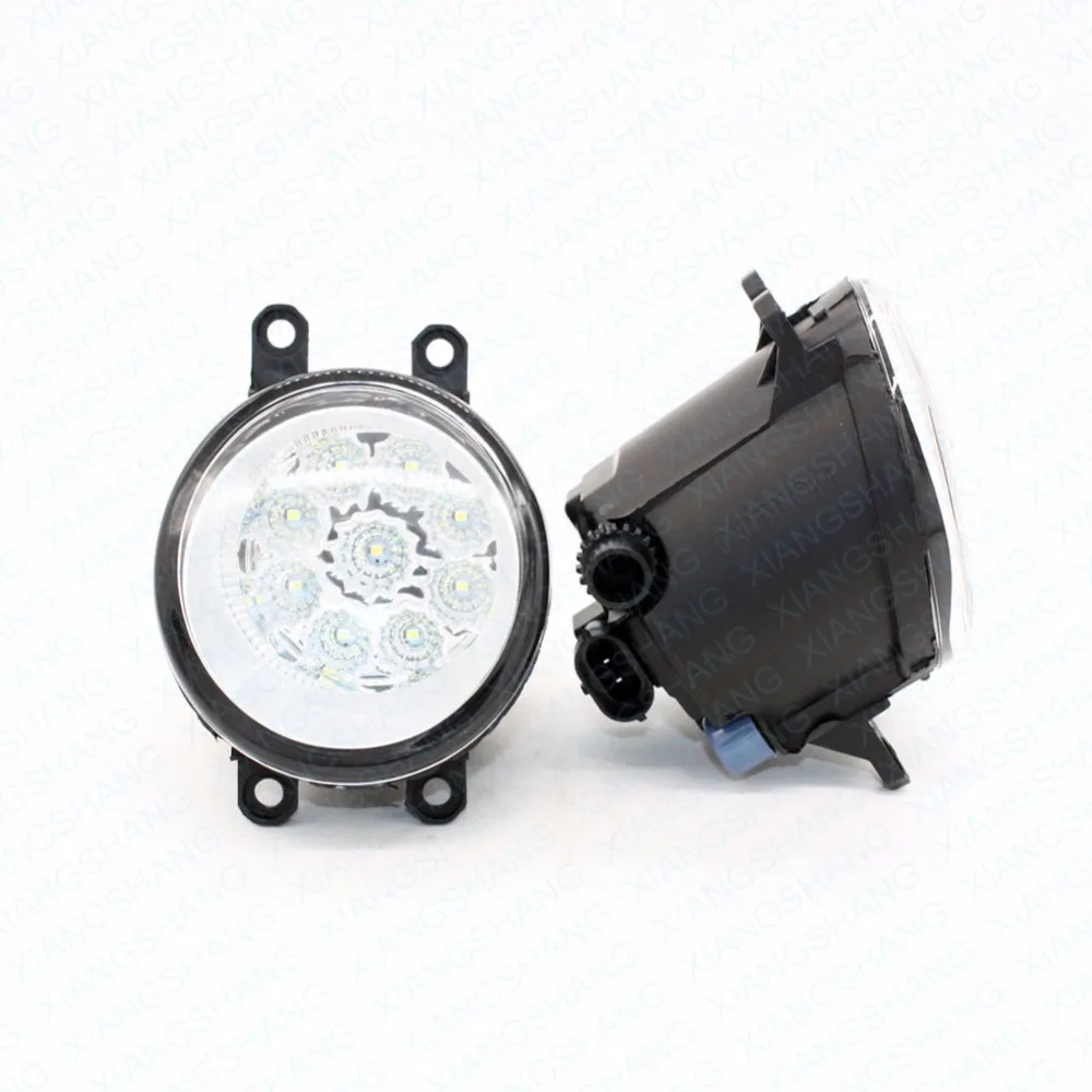 car styling round front bumper led fog lights high venza fog light bulb