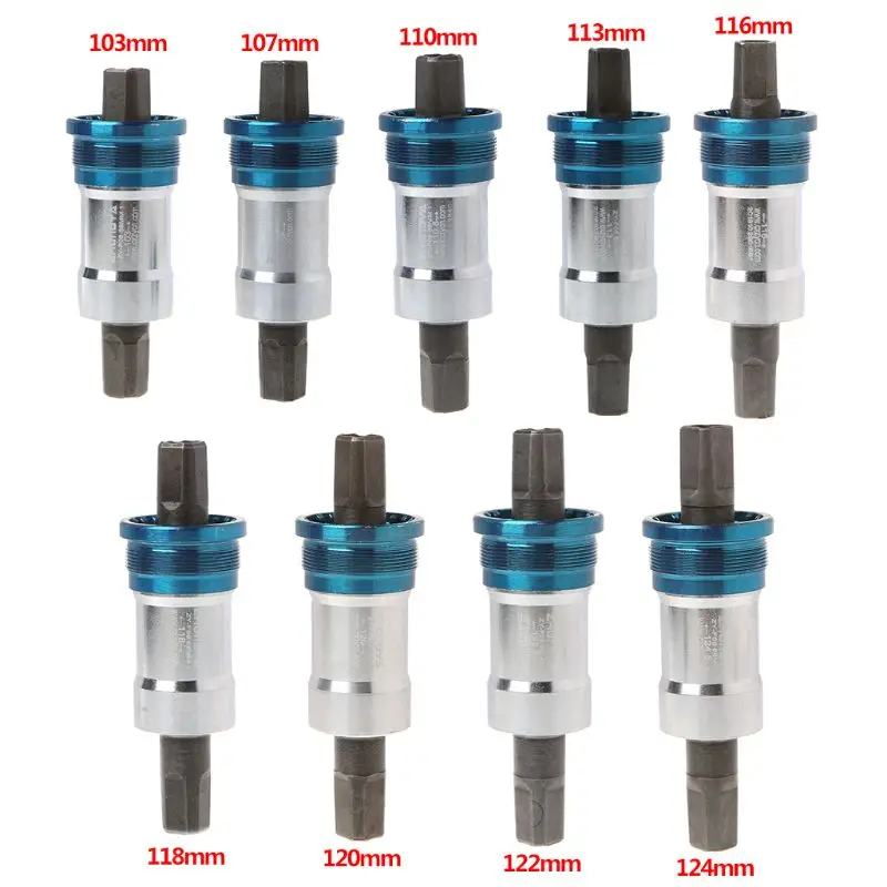 

Bicycle Bottom Bracket BB With Screw MTB Fixed Gear Central Bearing 103/107/110/113/116/118/120/122.5/124.5m Repair Accessories
