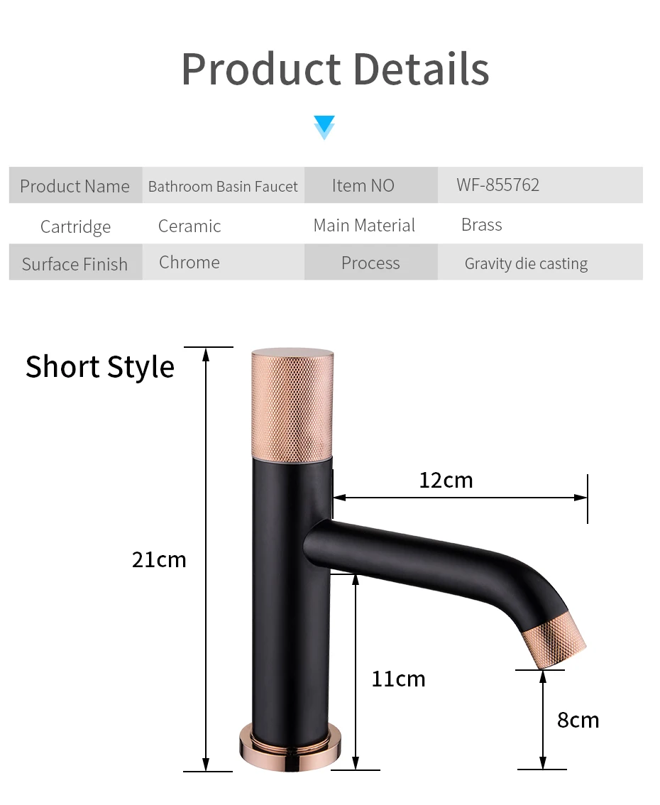 Basin Faucet Retro Black Faucet Taps Bathroom Sink Faucet Single Handle Hole Deck Vintage Wash Hot Cold Mixer Tap Crane 855762