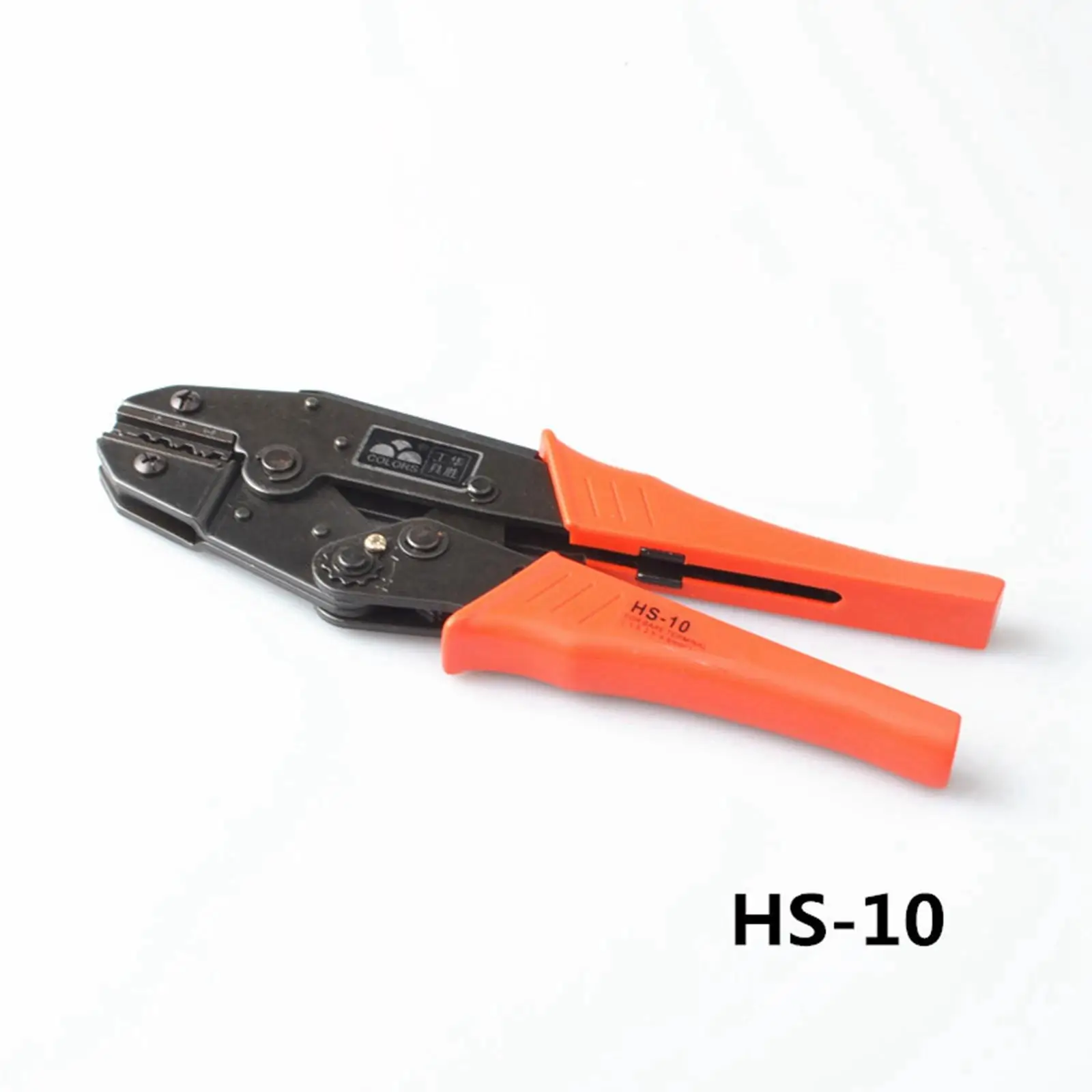 

15-10AWG 1.5-6.0mm² Non-insulated Terminals Ratchet Crimping Plier European Type