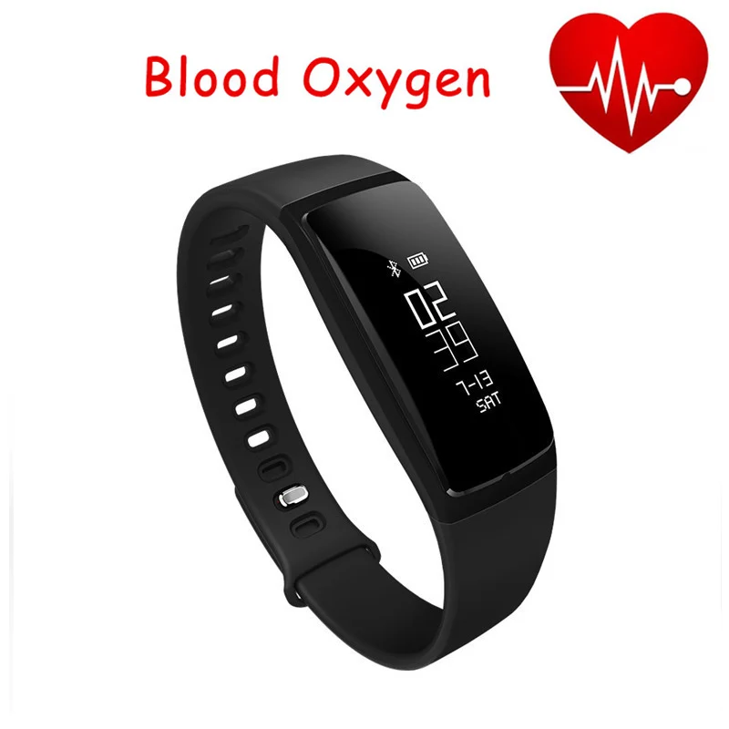 Smart Blood Pressure Bracelet Wristband Heart Rate Monitor SmartBand Wireless Fitness Watch Track For iPhone Android