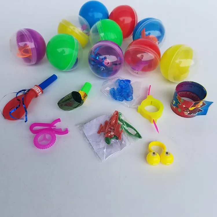 

50pcs Good Quality 32mm Capsule balls toy multi kinds hard PVC soft rubber cartoon action figure Mini Capsule Toy For Kids d21
