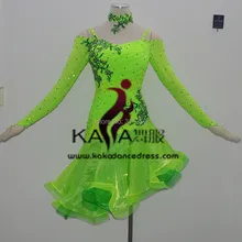 Горячие Продаж! KAKA-L140226, Женская Женщины Латинского Танца, Fringe Сальса Dress Танго Самба Румба Чача Dress, Латинской Dance Dress For sale