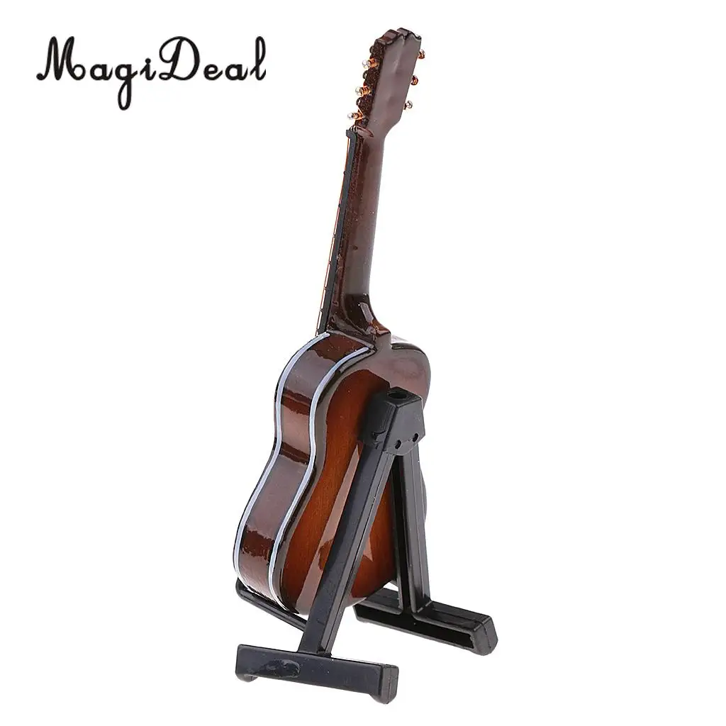 MagiDeal 1/6 Scale Handmade Classic Guitar Model Instrument for 12 Inch Action Figure Doll Toys Soldier Model DIY Accessories