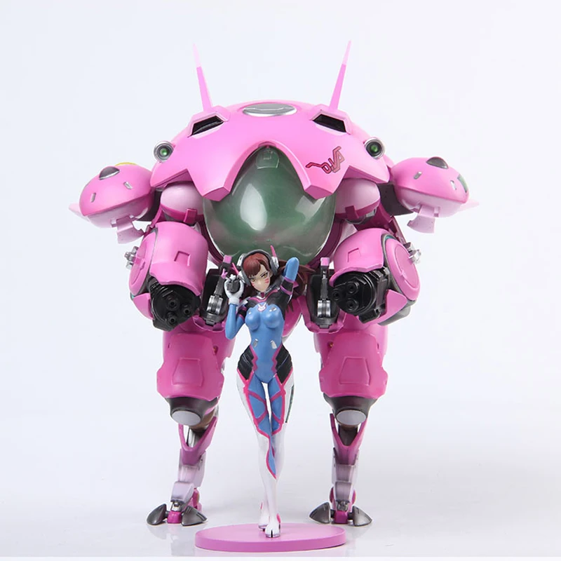 OW DVA и mecha фигурка модель kinderen Speelgoed Geschenken Collectie Tracer ПВХ 23 см игра figuur