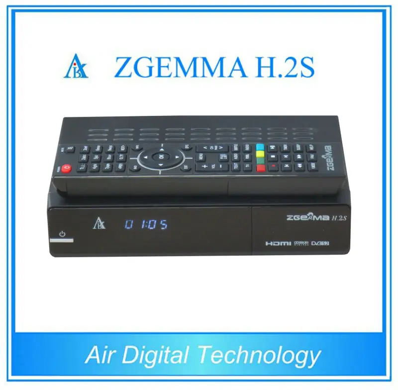 Фото ZGEMMA H.2S DVB-S/S2 двойной тюнер enigma2 Linux OS, самая быстрая работа, спутниковый ТВ-приемник, поддержка мирового ТВ-приемника №1