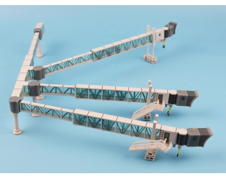 

1:200 JC LH2090 Airport Corridor Bridge Single Channel Boarding Bridge Model Suite Collection model