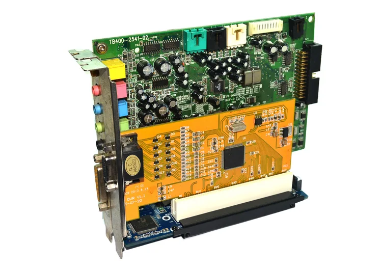 Goedkoop Desktop Pci E naar Dubbele Pci Slot Uitbreidingskaart USB 3.0 PCI Adapter Card PCI on Kaarten F21697