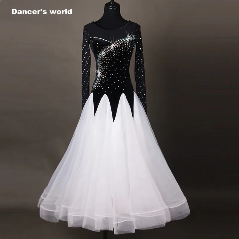 Latin Dance Dress Salsa Tango Cha cha Ballroom Competition Leopard Dress S-3XL
