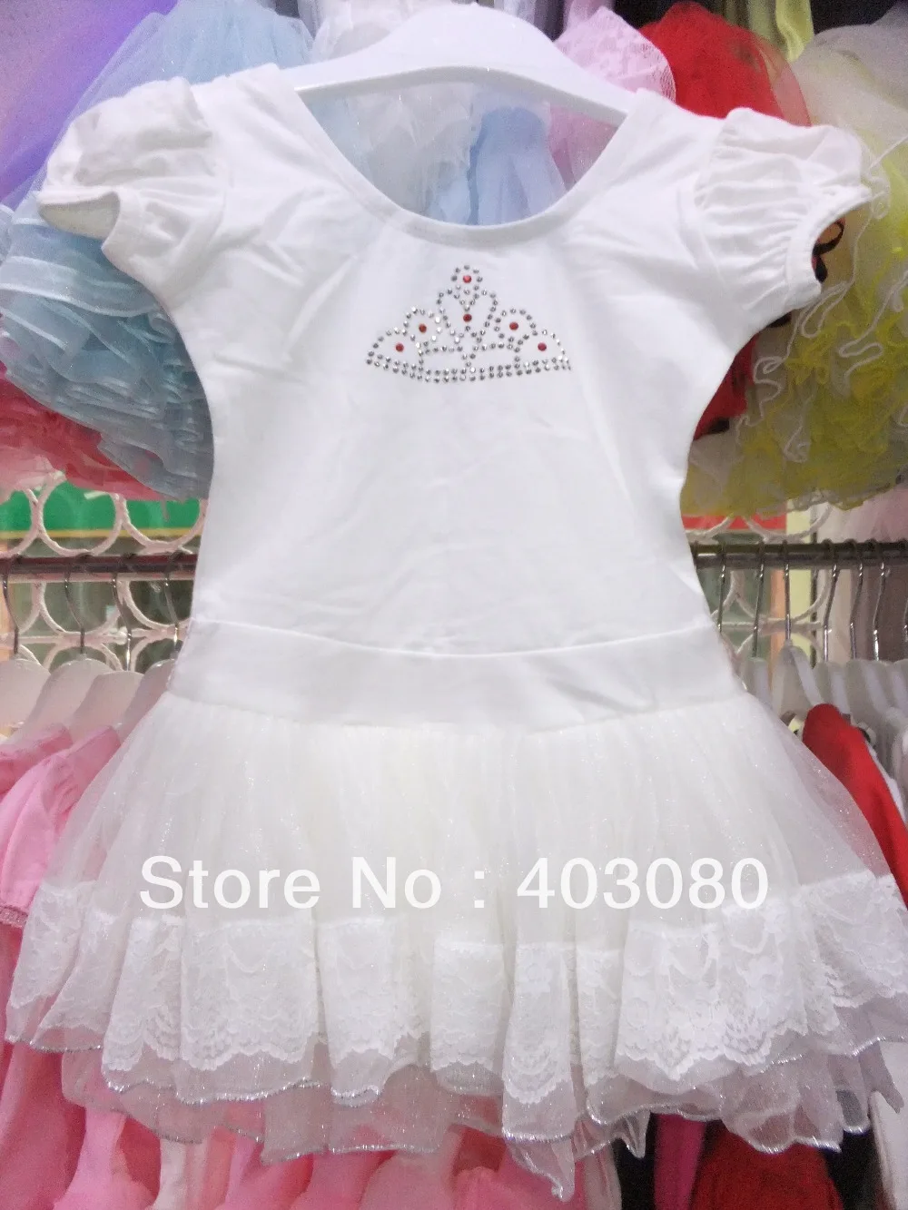 Корейская розовая и белая балетная юбка с короткими рукавами для детей от 4 до 8 лет юбка на подтяжках для девочек танцевальное платье