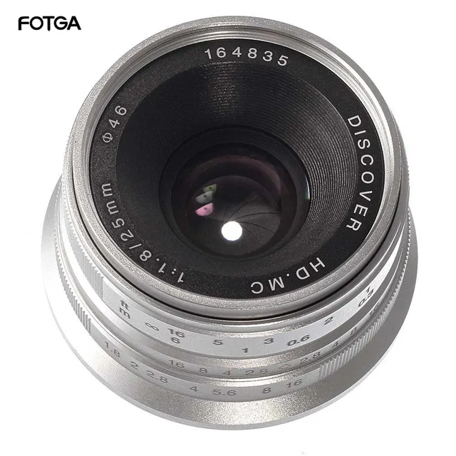 25mm F/1.8 Prime Lens Manual Focus MF For Sony E mount A6500 A6300 NEX