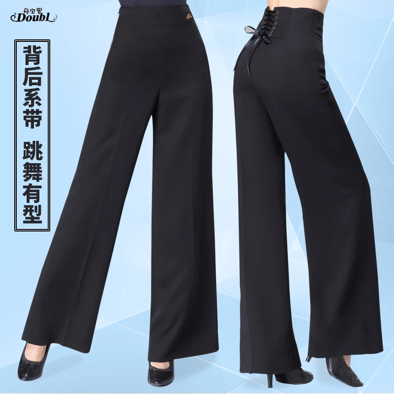 

2018 Ballroom Dance pants Lady's Tango Waltz Dancing costumes Women Ballroom Dance Competition pants DB821