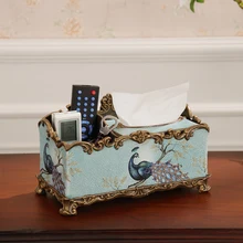 Американский бумажный ящик для полотенец многофункциональный пульт дистанционного управления коробка для гостиной стол ювелирные украшения для интерьера дома украшения