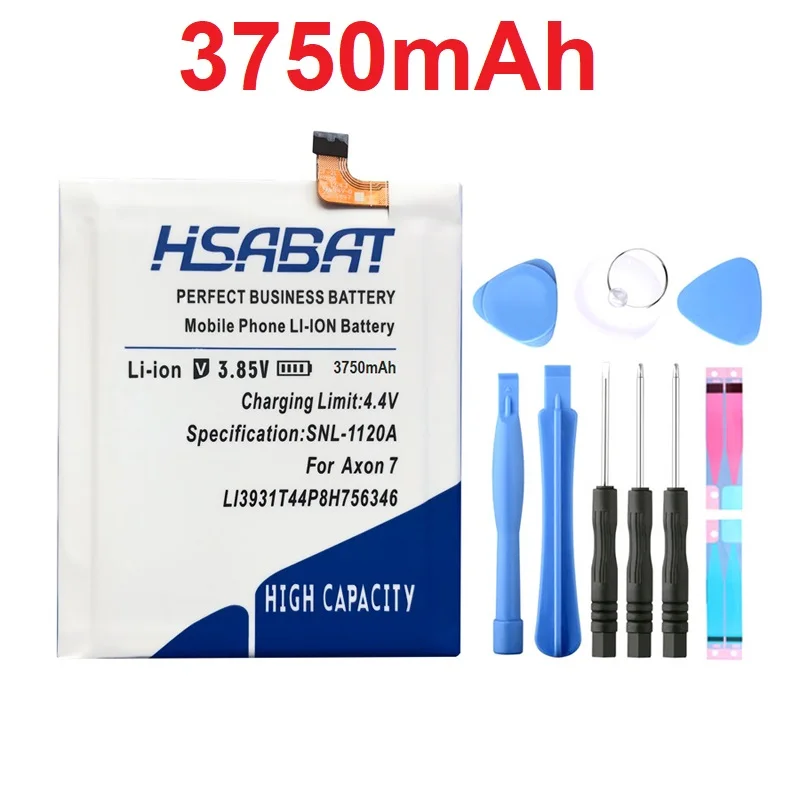 

HSABAT LI3931T44P8h756346 4050mAh Battery for ZTE Axon 7 5.5inch A2017
