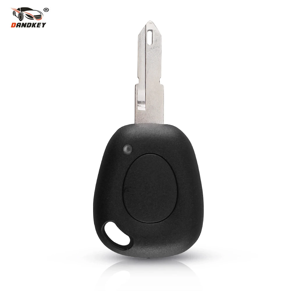 

DANDKEY Replacement 1 Button Car Key Shell Stying Cover Blank For Renault Megane Clio Scenic 1 button IR Remote Case Fob