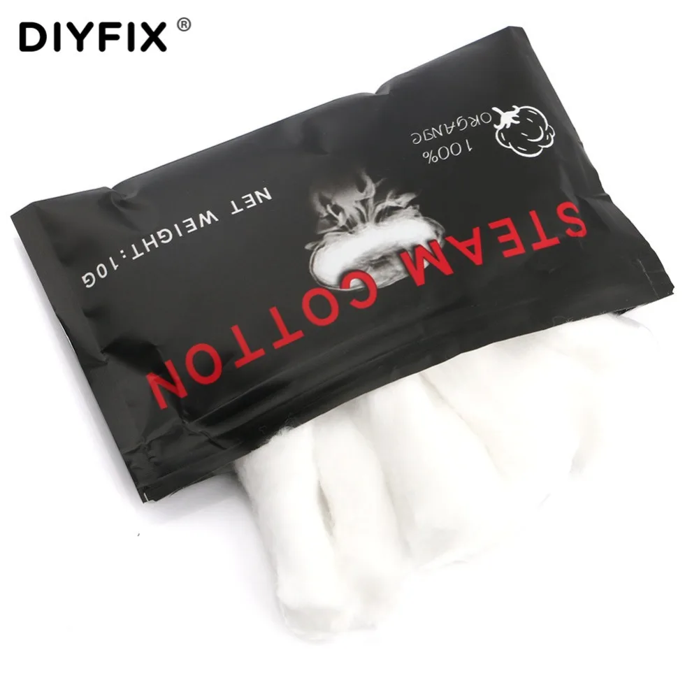DIYFIX органический хлопок вейп хлопковый бекон Kendo для электронных сигарет