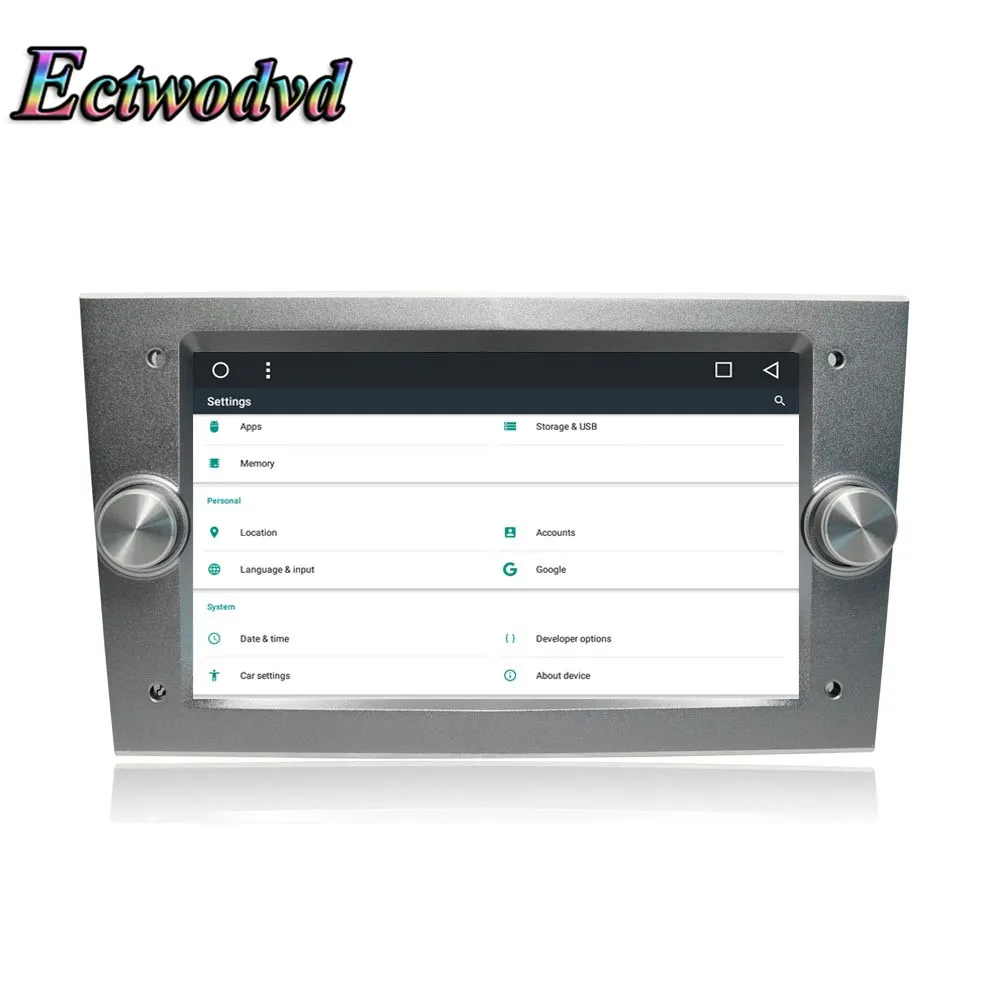Clearance Ectwodvd Octa Core Android 8.1 Car DVD GPS Navigation Radio Stereo for Opel Meriva(06-2010)/Vivaro(2006-2010)/Zafira(2005-2011) 9
