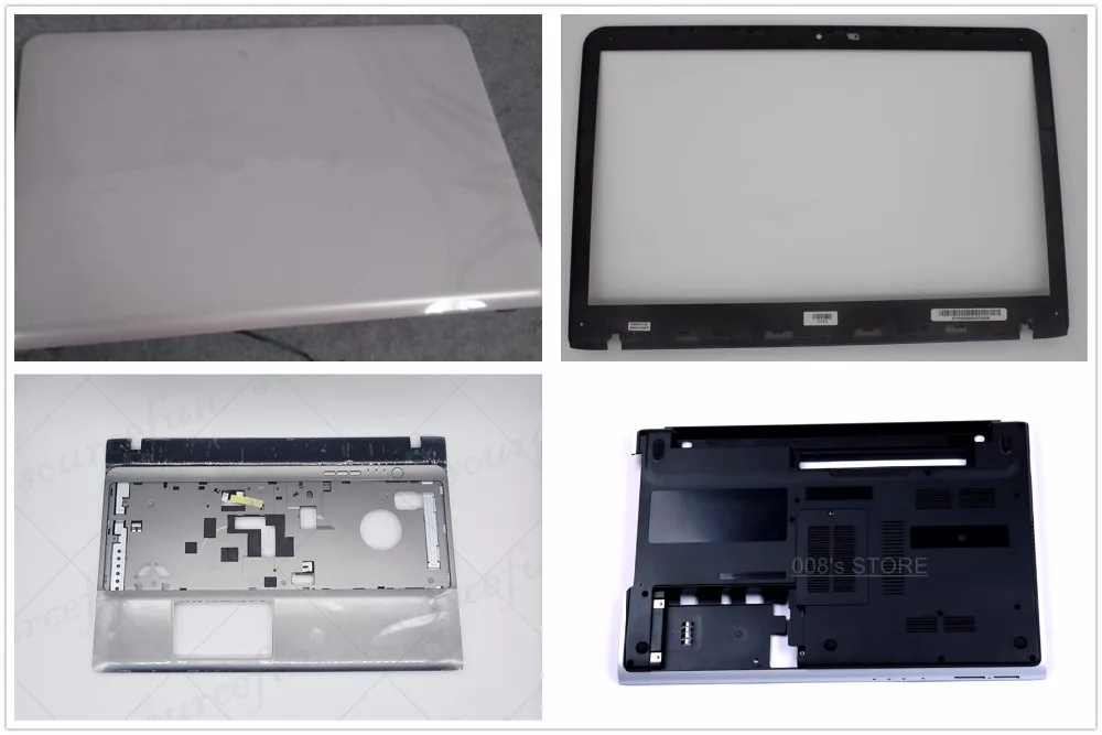 Чехол для sony Vaio SVE151 SVE1511 SVE1512 SVE151G11M SVE151j13l SVE151J13M lcd задняя/Передняя панель/Упор для рук верхняя/Нижняя крышка