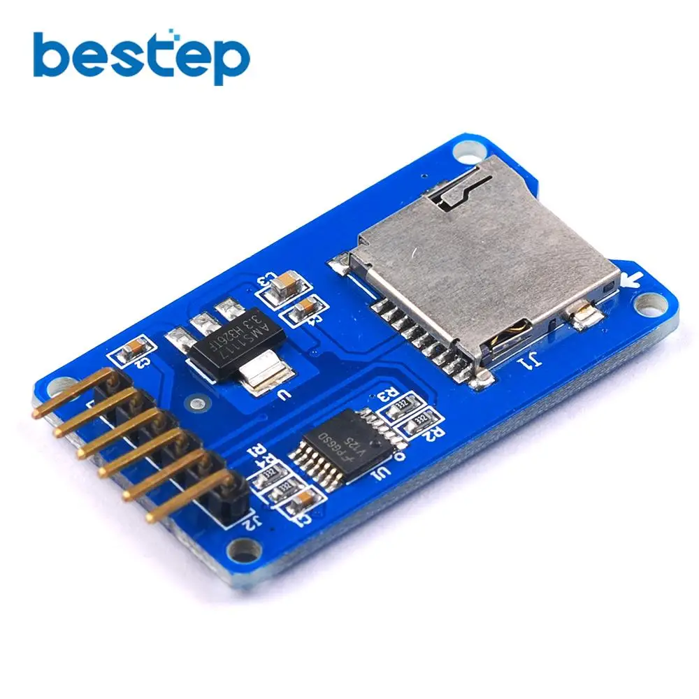 

2PCS Micro SD Storage Expansion Board Micro SD TF Card Memory Shield Module SPI For Arduino Promotion