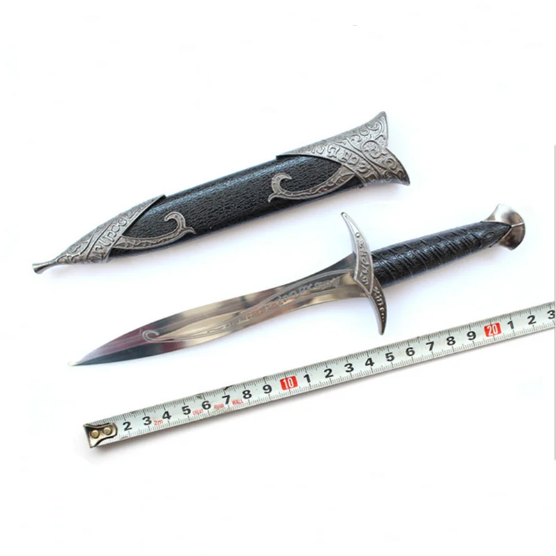 

The Lord of the Rings Fine sword European home furnishing Frodo Baggins sword Suitable for collection Length 28cm home decor