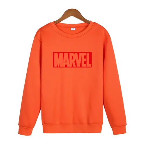 Толстовки Hombre MARVEL Sudaderas в стиле хип-хоп для мужчин s/Madam бренд с буквенным принтом пуловер с капюшоном Толстовка приталенная мужская Толстовка - Цвет: 700range