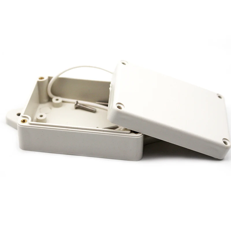 

1pc Plastic Cover Electronic Project Case Waterproof Enclosure Box For Student Projects 85x58x33mm