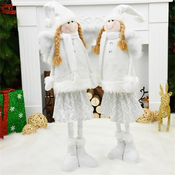 

Christmas Decorations Xmas Toy Christmas Decorations For Home White Xmas Angel Desk Windown Ornaments Christmas Tree Decorations