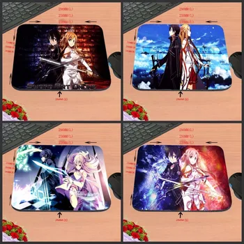 

Mairuige New Arrivals Sword Art Online SAO Design Silon Anti-slip Mousepad Computer Mouse Pad Mat For Optal Me Trackball Mouse