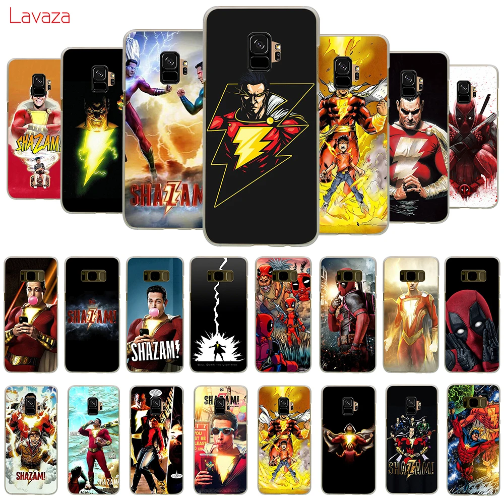 

Lavaza DC Shazam! Deadpool Hard Phone Case for Samsung Galaxy A10 A30 A40 A50 A70 M10 M20 M30 Cover