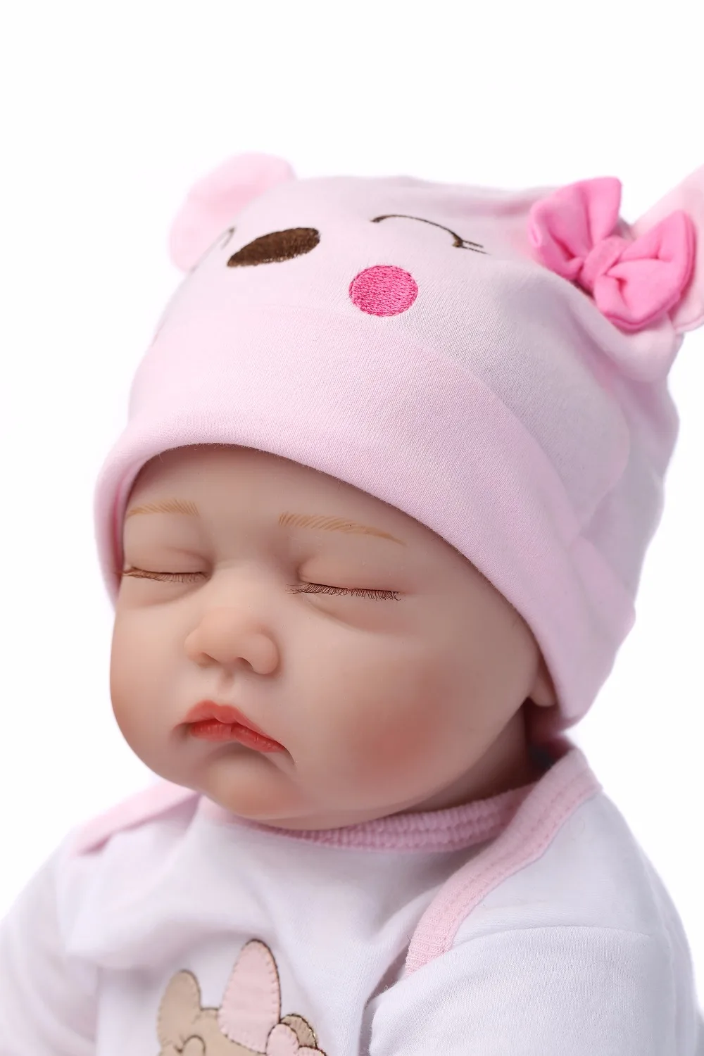 NPK Новое поступление 22 дюймовый Reborn Baby Doll реальной жизни, как возрождается кукла девочка реалистичные ручной работы кукла малыша игрушка в подарок