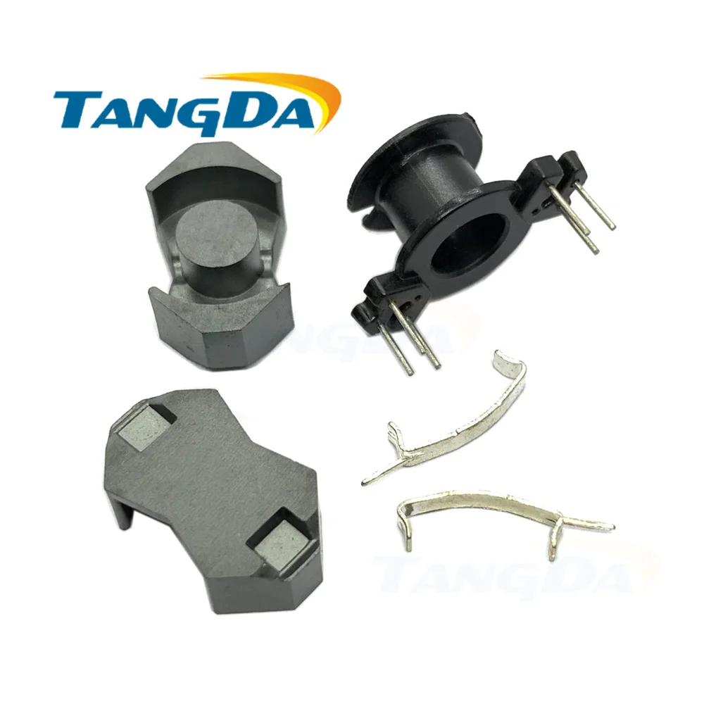 

Tangda RM6 core Bobbin 3+3pin 6p magnetic core+skeleton PC40 soft ferrite cores Transformers vertical A.