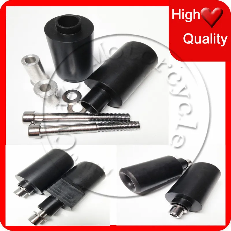 

Motorcycle For 2005-2006 Suzuki GSXR 1000 GSXR1000 K5 Black Carbon No Cut Frame Sliders crash Falling protection