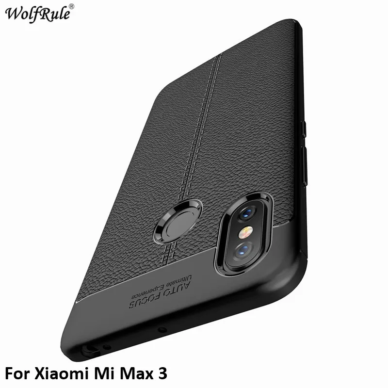 Чехол для Xiaomi Mi Max 3 мягкий силиконовый чехол-бампер из ТПУ Max3 чехол телефона 6 9