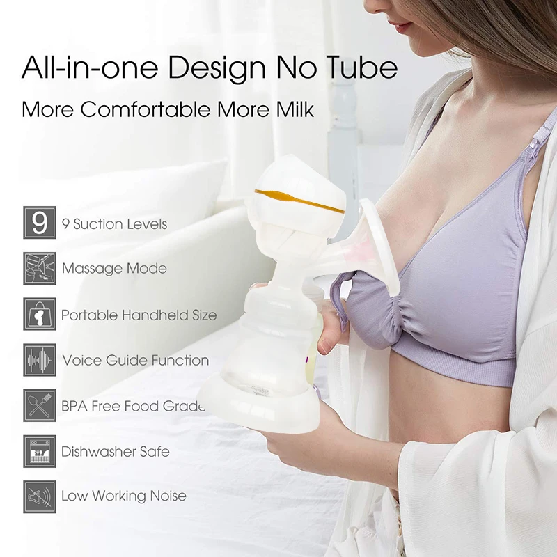 

2018 Silicone Breast Milk Pump free plastic container Breast Milk Pump