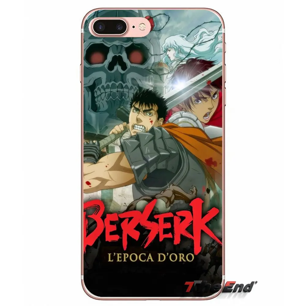 Мягкий чехол Berserk Golden Age Arc II для Xiaomi Redmi 4 3 3S Pro Mi3 Mi4 Mi4i Mi4C Mi5 Mi5S Mi Max Note 2