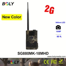 Беспроводная охотничья камера Bolyguard SG880MK-18mHD сотовая камера 2g IP65 водонепроницаемая 940nm Поддержка электронной почты
