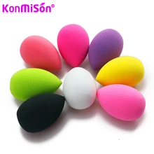 2 pçs waterdrop maquiagem esponja liquidificador cosméticos sopro facial impecável pó bb creme cosmético sopro mistura fundação esponja