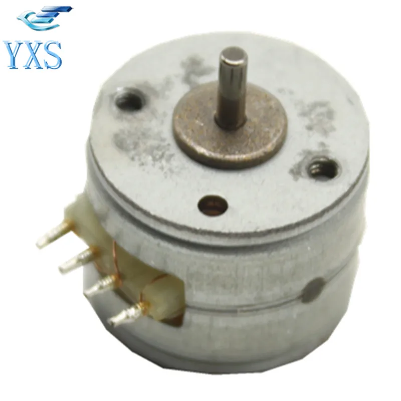 Micro Stepper Motor 2 Phase 4 Wires 4mm Shaft Length Mini Stepper Motor